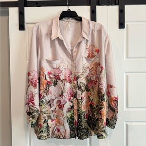 Floral Print Women's Top